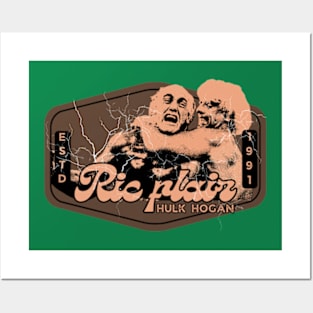 ric flair vs hulk hogan record Posters and Art